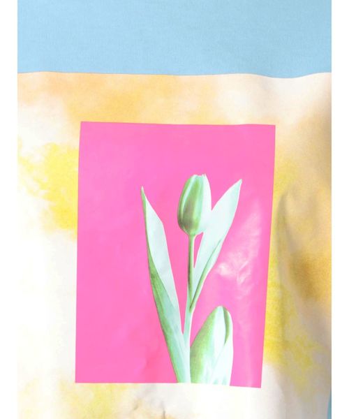 jouetie（ジュエティ）の「ネオンフォトBIGTシャツ（Tシャツ/カットソー・レディース・ブラック/グレー/ブルー・MEDIUM）」の22枚目の写真