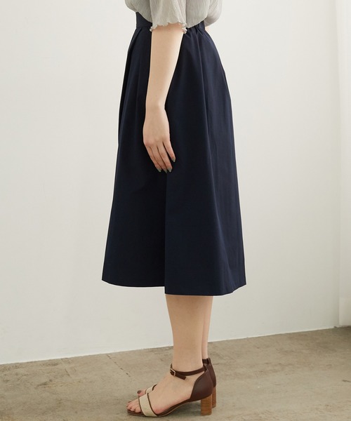 ROPE' PICNIC(ロペピクニック)の「【セットアップ対応】【多機能】アシンメトリータックスカート(スカート・レディース・ネイビー/ボルドー/ベージュ系その他・40/38)」の10枚目の写真