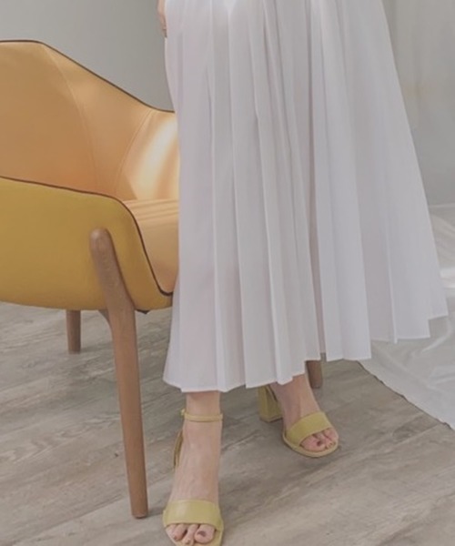 LADYMADE(レディメイド)の「プリーツシャツロングワンピース(ワンピース・レディース・ベージュ/ブラック/オフホワイト/オレンジ・S/M)」の19枚目の写真