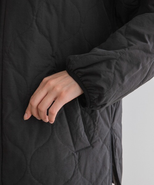 LOWRYS FARM（ローリーズファーム）の「キルティングブルゾン　895706（ブルゾン・レディース・ブラック/グリーン/アイボリー・FREE）」の13枚目の写真