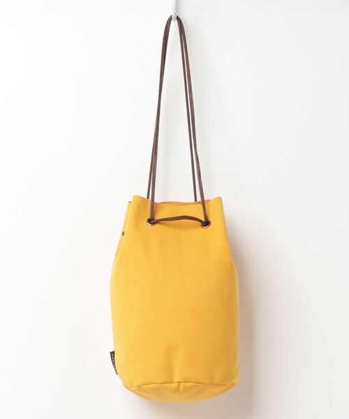 OSKON(オスコン)の「OSKON/オスコン Drawstring Bag(エコバッグ/サブバッグ・レディース・グリーン/ロイヤルブルー/レッド/イエロー/ベージュ/ブラック・ONE SIZE)」の10枚目の写真