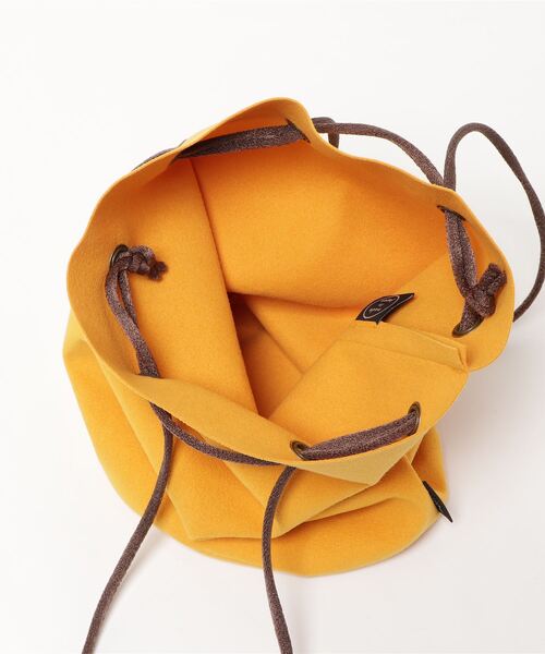 OSKON(オスコン)の「OSKON/オスコン Drawstring Bag(エコバッグ/サブバッグ・レディース・グリーン/ロイヤルブルー/レッド/イエロー/ベージュ/ブラック・ONE SIZE)」の9枚目の写真