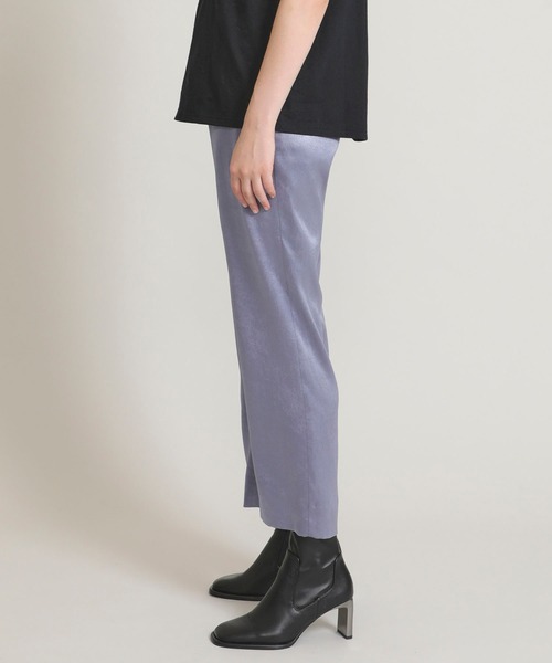 Name.(ネーム)の「【Name.(ネーム)】サテンイージーパンツ W-NMPT-20AW-013(その他パンツ・レディース・パープル/ダークグレー・1/2)」の4枚目の写真