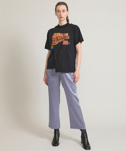 Name.(ネーム)の「【Name.(ネーム)】サテンイージーパンツ W-NMPT-20AW-013(その他パンツ・レディース・パープル/ダークグレー・1/2)」の11枚目の写真