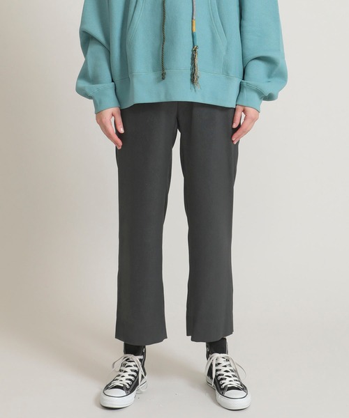 Name.(ネーム)の「【Name.(ネーム)】サテンイージーパンツ W-NMPT-20AW-013(その他パンツ・レディース・パープル/ダークグレー・1/2)」の12枚目の写真