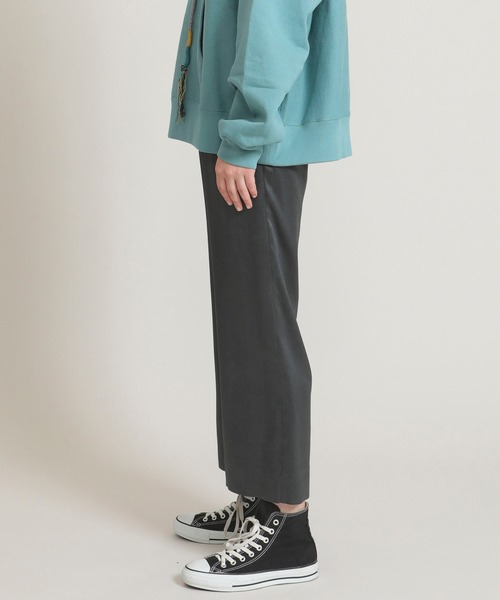 Name.(ネーム)の「【Name.(ネーム)】サテンイージーパンツ W-NMPT-20AW-013(その他パンツ・レディース・パープル/ダークグレー・1/2)」の13枚目の写真