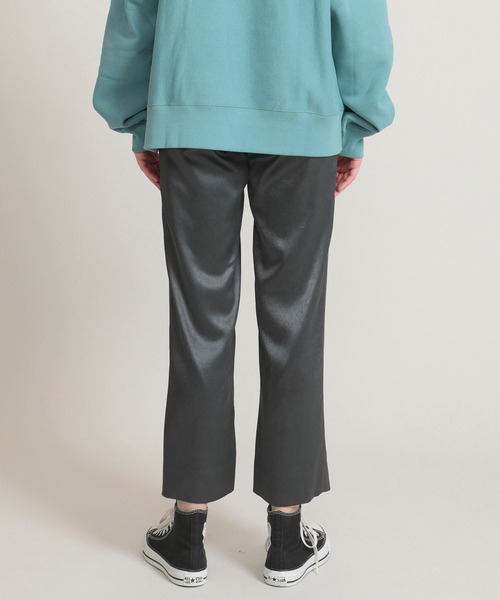 Name.(ネーム)の「【Name.(ネーム)】サテンイージーパンツ W-NMPT-20AW-013(その他パンツ・レディース・パープル/ダークグレー・1/2)」の14枚目の写真