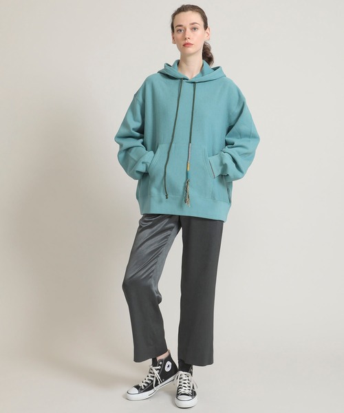 Name.(ネーム)の「【Name.(ネーム)】サテンイージーパンツ W-NMPT-20AW-013(その他パンツ・レディース・パープル/ダークグレー・1/2)」の10枚目の写真