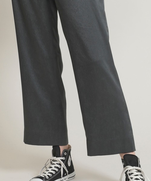 Name.(ネーム)の「【Name.(ネーム)】サテンイージーパンツ W-NMPT-20AW-013(その他パンツ・レディース・パープル/ダークグレー・1/2)」の15枚目の写真