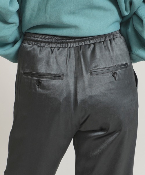 Name.(ネーム)の「【Name.(ネーム)】サテンイージーパンツ W-NMPT-20AW-013(その他パンツ・レディース・パープル/ダークグレー・1/2)」の17枚目の写真