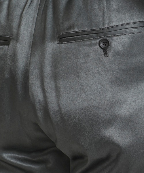 Name.(ネーム)の「【Name.(ネーム)】サテンイージーパンツ W-NMPT-20AW-013(その他パンツ・レディース・パープル/ダークグレー・1/2)」の18枚目の写真