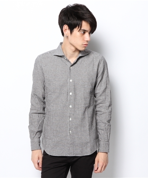 ESTNATION（エストネーション）の「ESTNATION 千鳥柄シャツ