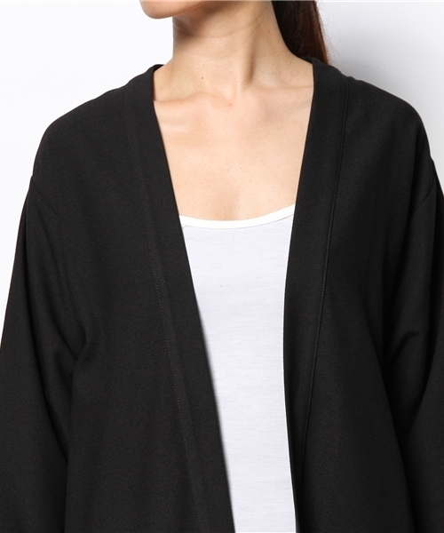 TOPSHOP(トップショップ)の「LONGLINE DUSTER KIMONO/ロングライン ダスターキモノ(その他アウター・レディース・ブラック・8/6/10)」の10枚目の写真