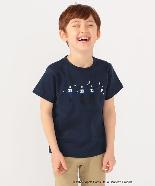 Ships Kids 家族おそろい The Beatles ザ ビートルズ Tee 2 100 130cm Tシャツ カットソー Ships シップス のファッション通販 Zozotown