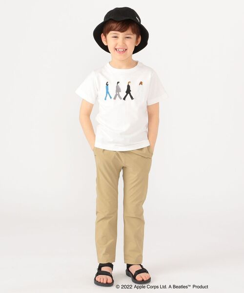 SHIPS（シップス）の「SHIPS KIDS:＜家族おそろい＞【THE BEATLES（ザ・ビートルズ）】TEE 2(100～130cm)（Tシャツ/カットソー・キッズ・ネイビー/グレー/オフホワイト/クリーム/ライトブルー・100/110/120/130）」の7枚目の写真