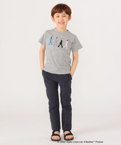 SHIPS（シップス）の「SHIPS KIDS:＜家族おそろい＞【THE BEATLES（ザ・ビートルズ）】TEE 2(100～130cm)（Tシャツ/カットソー・キッズ・ネイビー/グレー/オフホワイト/クリーム/ライトブルー・100/110/120/130）」の9枚目の写真