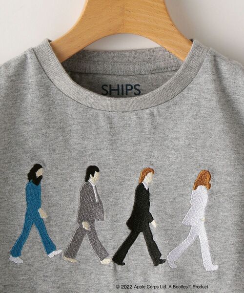 SHIPS（シップス）の「SHIPS KIDS:＜家族おそろい＞【THE BEATLES（ザ・ビートルズ）】TEE 2(100～130cm)（Tシャツ/カットソー・キッズ・ネイビー/グレー/オフホワイト/クリーム/ライトブルー・100/110/120/130）」の22枚目の写真