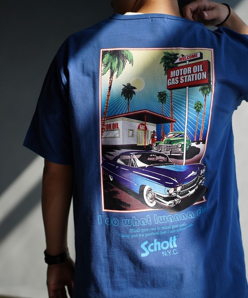 Schott ショット の Web Limited Schott ショット Ss T Shirt Drive Through ドライブスルー Tシャツ Tシャツ カットソー Wear Schott ショット の Web Limited Schott ショット Ss T Shirt Drive Through ドライブスルー Tシャツ Tシャツ カットソー Wear