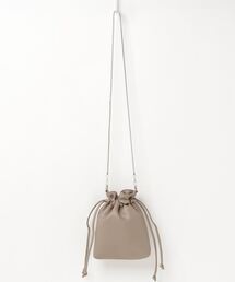 minia（ミニア）の「minia / スネークチェーンのミニ巾着ショルダーバッグ（ショルダーバッグ）」