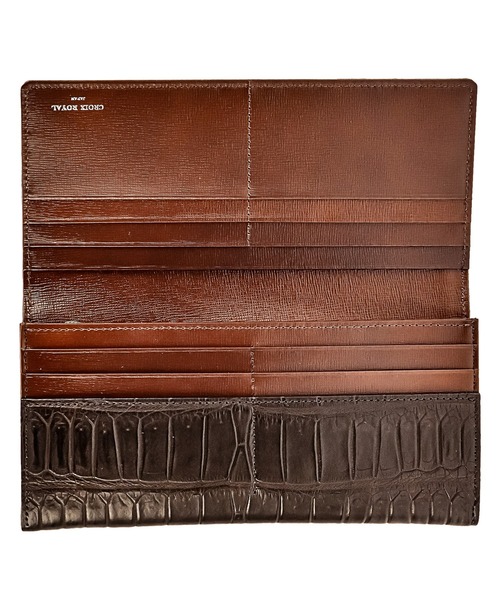 CROIX ROYAL CROCODILE LONG WALLET クロワロワイヤル クロコダイル 長財布