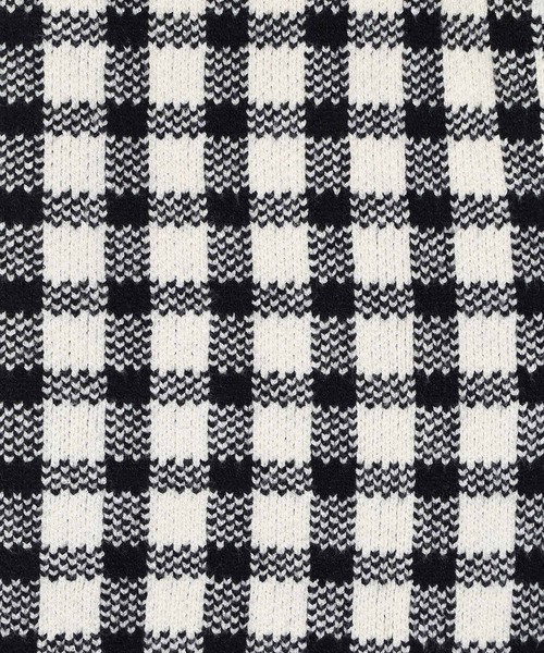 WC(ダブル シー)の「WC/ギンガムチェックカーディガン(カーディガン/ボレロ・レディース・ブルー/ピンク/イエロー/ブラック・FREE)」の9枚目の写真