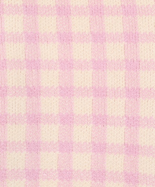 WC(ダブル シー)の「WC/ギンガムチェックカーディガン(カーディガン/ボレロ・レディース・ブルー/ピンク/イエロー/ブラック・FREE)」の8枚目の写真