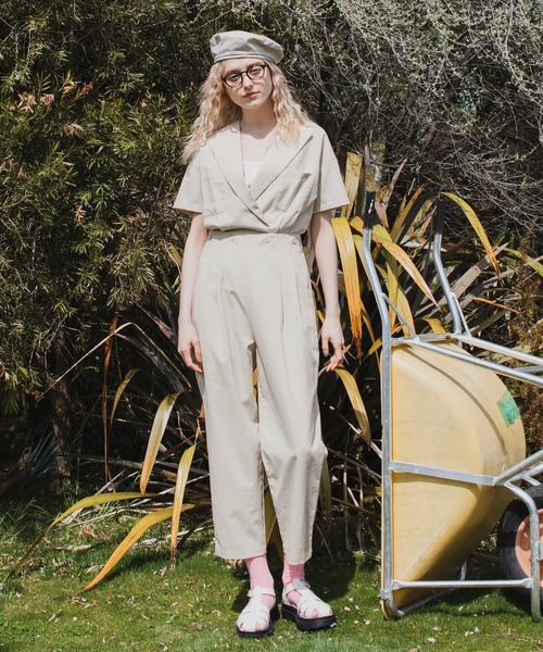 forksy.（フォルクシー）の「【forksy.】マルチウェイジャンプスーツ