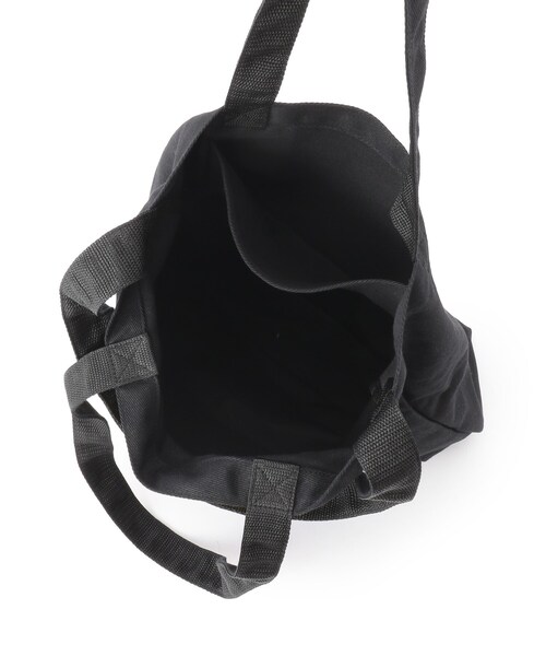 BASECONTROL（ベースコントロール）の「◆the peggies/ザ・ペギーズ コラボPXBC企画 2wayキャンバストートバッグ（トートバッグ・メンズ・ブラック/アイボリー・99）」の7枚目の写真