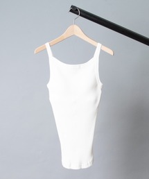 【 Lepidos / レピドス 】 SQUARE NECK KNIT CAMI スクエアネック カップイン ニット キャミソール