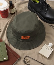 UNIVERSAL OVERALL（ユニバーサルオーバーオール）の「【UNIVERSAL OVERALL】ベーシックロゴ TCツイルハット DW1036 YMY（ハット）」