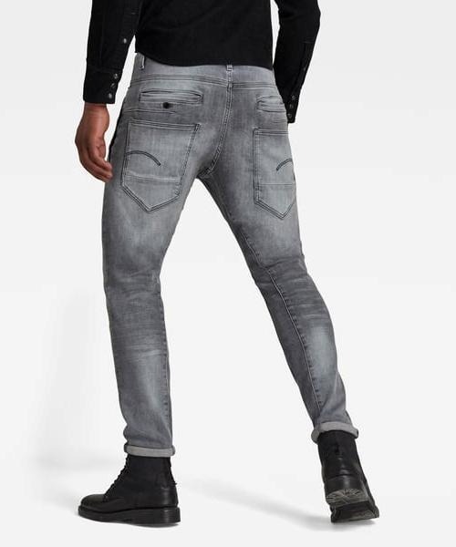 G-STAR（ジースター）の「D-STAQ 3D SLIM（デニムパンツ・メンズ・グレー・27/30/28/30/29/30/31/30/32/30/30/30/33/30/34/30/27/32/31/32）」の6枚目の写真