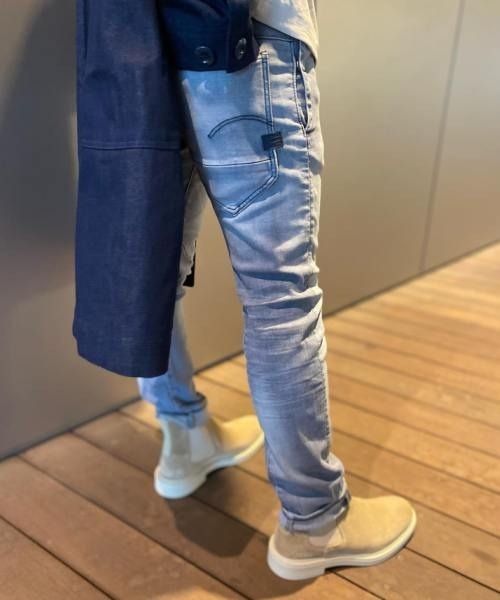 G-STAR（ジースター）の「D-STAQ 3D SLIM（デニムパンツ・メンズ・グレー・27/30/28/30/29/30/31/30/32/30/30/30/33/30/34/30/27/32/31/32）」の11枚目の写真