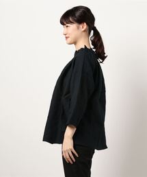 conges payes アデュートリステス 千鳥柄リネンシャツ conges payes ADIEU TRISTESSE（コンジェ ペイエ アデュー