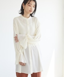 CRAFT STANDARD BOUTIQUE | ランタンスリーブシャツチュニック　＊◇(シャツ/ブラウス)