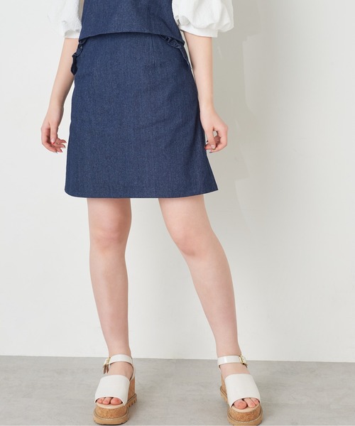 OLIVE des OLIVE（オリーブデオリーブ）の「【セットアップ対応】ズキュン！セットアップミニスカート（スカート・レディース・アイボリー/ブラック系その他/レッド系その他/ブルー系その他・FREE）」の18枚目の写真