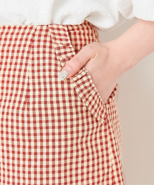 OLIVE des OLIVE（オリーブデオリーブ）の「【セットアップ対応】ズキュン！セットアップミニスカート（スカート・レディース・アイボリー/ブラック系その他/レッド系その他/ブルー系その他・FREE）」の19枚目の写真