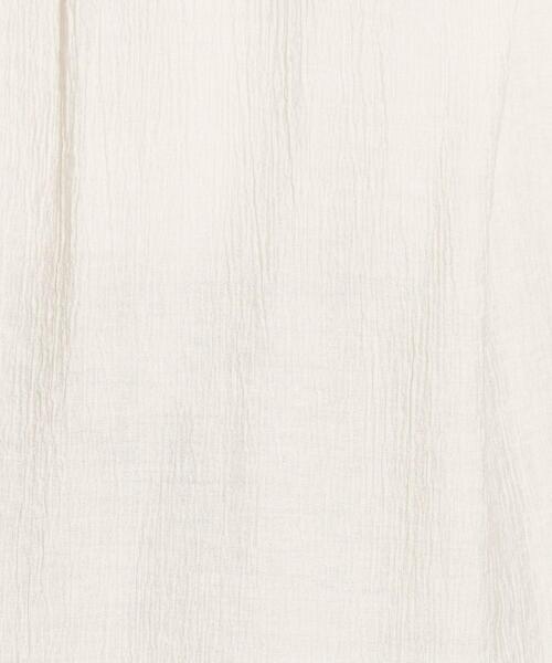 BEAUTY&YOUTH UNITED ARROWS（ビューティーアンドユースユナイテッドアローズ）の「BY∴ クレープバルーンスリーブブラウス -ウォッシャブル-（シャツ/ブラウス・レディース・ホワイト/ブラック/イエロー/コバルトブルー・FREE）」の5枚目の写真