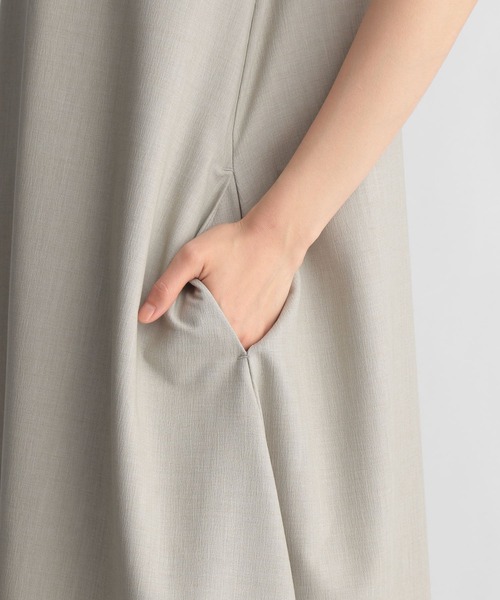 Andemiu（アンデミュウ）の「アサコンＡラインワンピース937798（ワンピース・レディース・ブラック/ベージュ/ライトグリーン・FREE）」の15枚目の写真