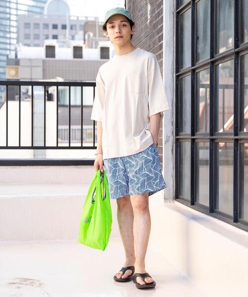 coen(コーエン)の「リフレクタープリントエコバッグ(エコバッグ/サブバッグ・メンズ・ライム/コバルトブルー/オレンジ/ダークグレー・FREE)」の10枚目の写真