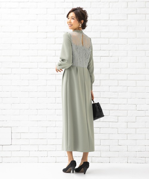 セール バックレース切り替えワンピース をセール価格で購入できます Form Form Kaene ドレス Form バック レース切り替えワンピース ドレス Forma フォルムフォルマ のファッション