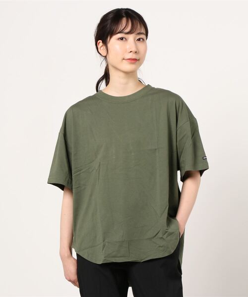 MANASTASH（マナスタッシュ）の「MANASTASH/マナスタッシュ　SHELTECH BIG TEE　シェルテック　ビッグＴシャツ（Tシャツ/カットソー・レディース・ホワイト/ブラック/ベージュ/カーキ/その他・FREE）」の4枚目の写真