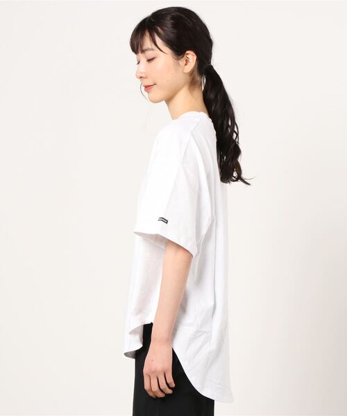 MANASTASH（マナスタッシュ）の「MANASTASH/マナスタッシュ　SHELTECH BIG TEE　シェルテック　ビッグＴシャツ（Tシャツ/カットソー・レディース・ホワイト/ブラック/ベージュ/カーキ/その他・FREE）」の6枚目の写真