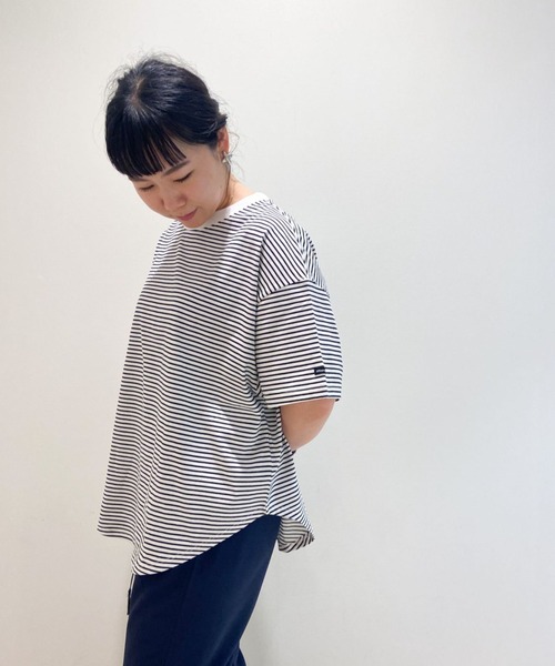 MANASTASH（マナスタッシュ）の「MANASTASH/マナスタッシュ　SHELTECH BIG TEE　シェルテック　ビッグＴシャツ（Tシャツ/カットソー・レディース・ホワイト/ブラック/ベージュ/カーキ/その他・FREE）」の5枚目の写真