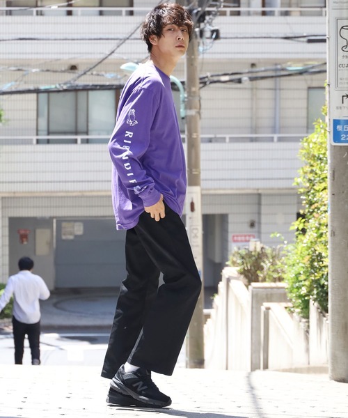 RIPNDIP(リップンディップ)の「RIPNDIP/リップンディップ LORD NERMAL POCKET LONG SLEEVE TEE Tシャツ(Tシャツ/カットソー・メンズ・パープル・M/L/XL)」の14枚目の写真