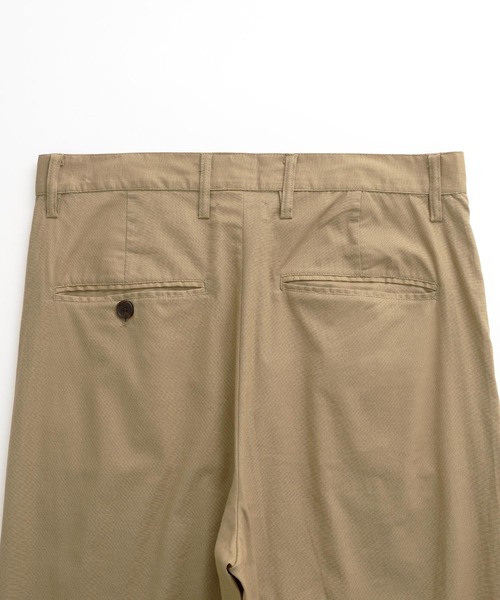 BARK MANHATTAN(バークマンハッタン)の「綿麻ストレッチ タックワイドパンツ(その他パンツ・メンズ・ブラック/ベージュ/ネイビー/ライトオリーブ/チェック・S/M/L)」の9枚目の写真