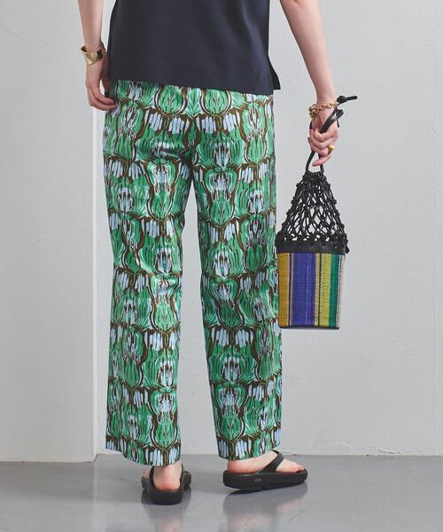 UNITED ARROWS（ユナイテッドアローズ）の「UWSC エスニックプリント パンツ（その他パンツ・レディース・ピンク/ケリー・38/36/34）」の5枚目の写真