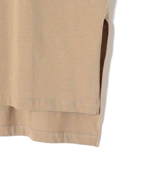 SHIPS(シップス)の「ロールアップロゴプリントTEE◆(Tシャツ/カットソー・レディース・ホワイト/ブラック/ベージュ/ラベンダー・ONE SIZE)」の12枚目の写真