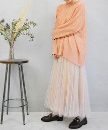 Brownie　ラメチュール切替スカート