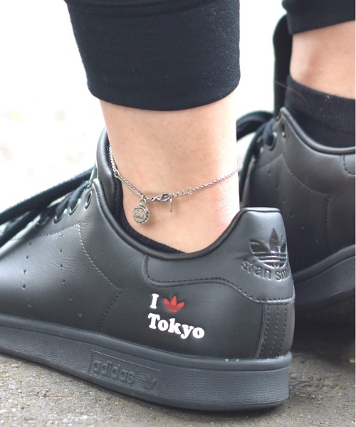 LION HEART（ライオンハート）の「LH T.H.R LEO アンクレット/甲丸チェーン/サージカルステンレス（アンクレット・メンズ・シルバー/ブラック・ONE SIZE）」の3枚目の写真