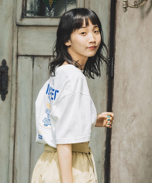 MILKFED.（ミルクフェド）の「CUPNOODLE×MILKFED BACK PRINT S/S TEE（Tシャツ/カットソー・レディース・ライトパープル/レッド/ブルー/イエロー・MEDIUM/LARGE）」の18枚目の写真